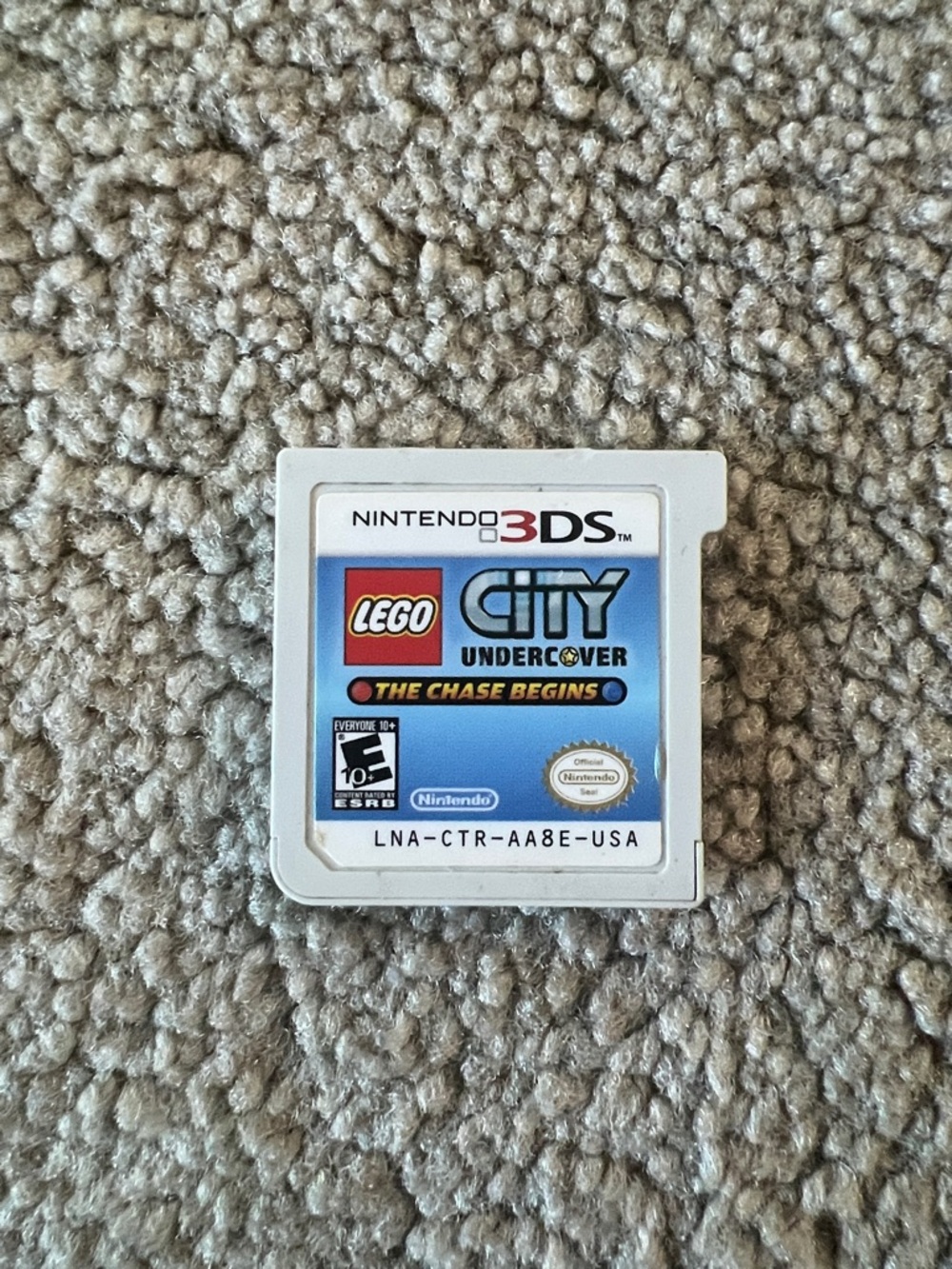 Lego City Undercover 3DS game
